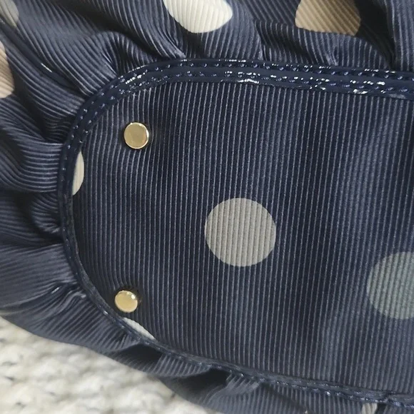 Katespade New York prak Row karen hobo polkadot handbags